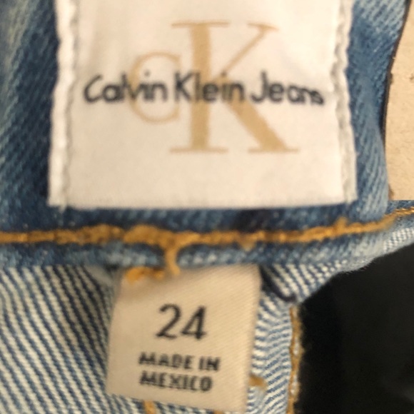 Calvin Klein Jeans mini skirt women juniors sz 24 - Picture 6 of 8